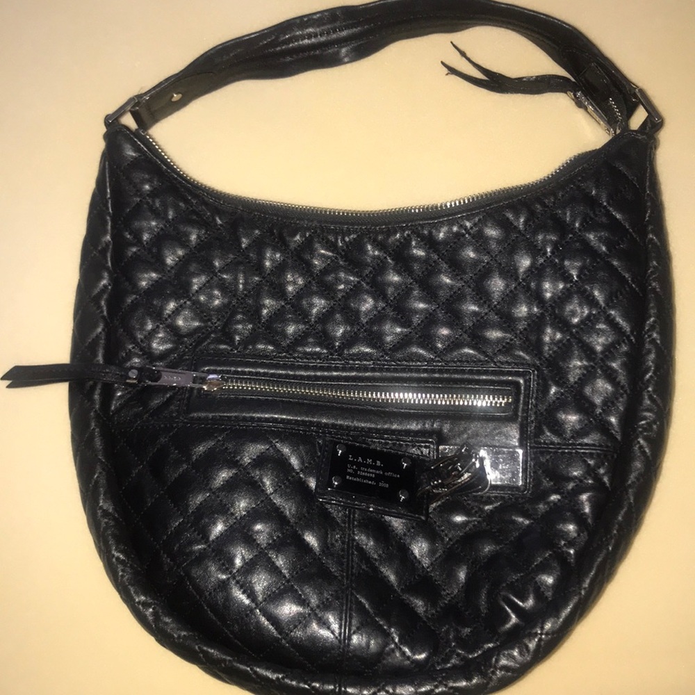 L.A.M.B leather purse